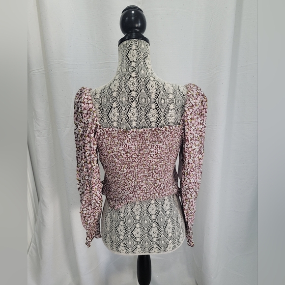 Sunday Best Sinatra Longsleeve Blouse Size Large - Picture 4 of 14